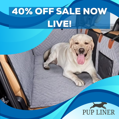 PupLiner- Hard bottom car dog seat cover
