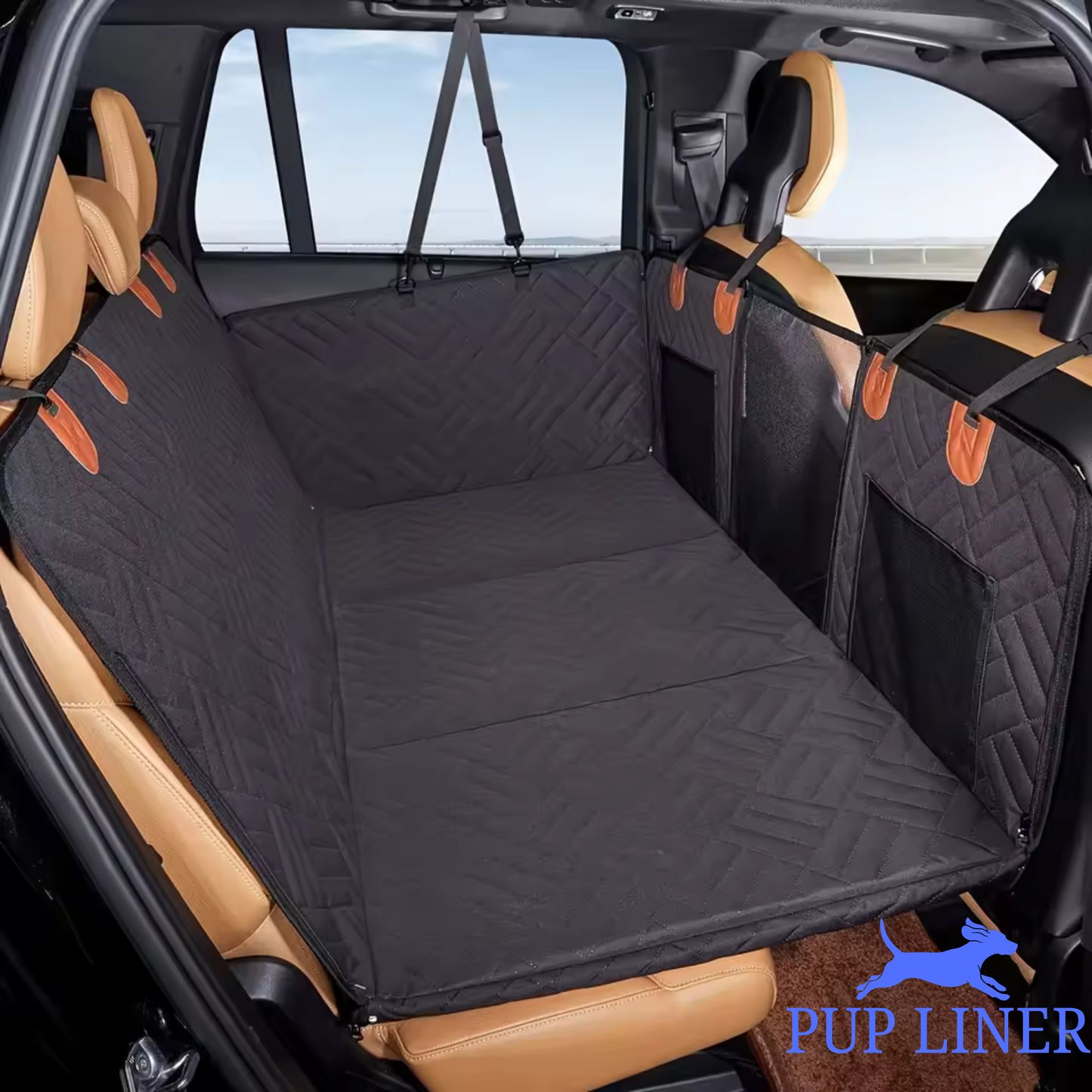 PupLiner- Hard bottom car dog seat cover